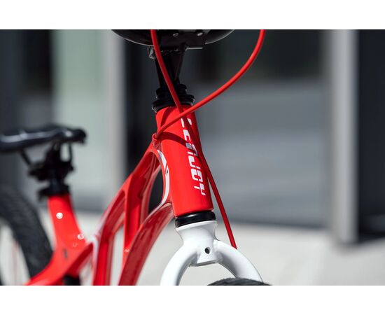 Детский велосипед Lenjoy Pilot 18 (красный/белый), Цвет: красный, изображение 3