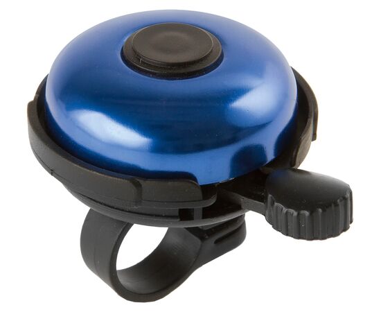 Звонок для велосипеда M-Wave 5-420152 D=53мм (черно-синий), Цвет: синий