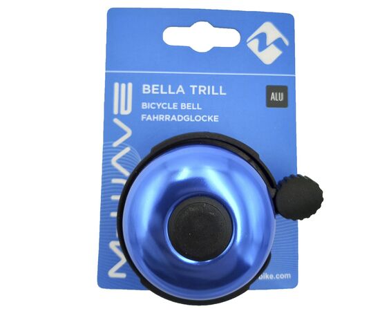 Звонок для велосипеда M-Wave 5-420152 D=53мм (черно-синий), Цвет: синий, изображение 2