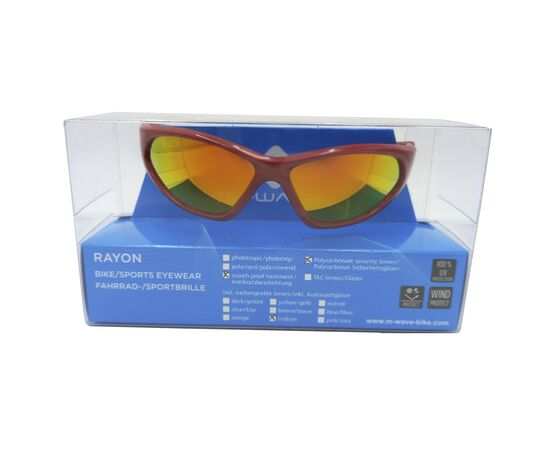 Очки солнцезащитные MIGHTY 5-710166 (5-710033) (красный), изображение 5