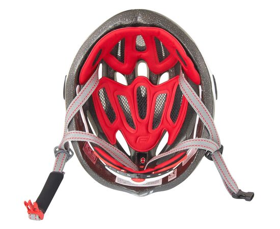 Шлем Force ROAD Junior (черно-бело-серый), изображение 6