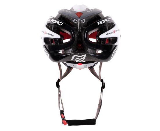 Шлем Force ROAD Junior (черно-бело-серый), изображение 4