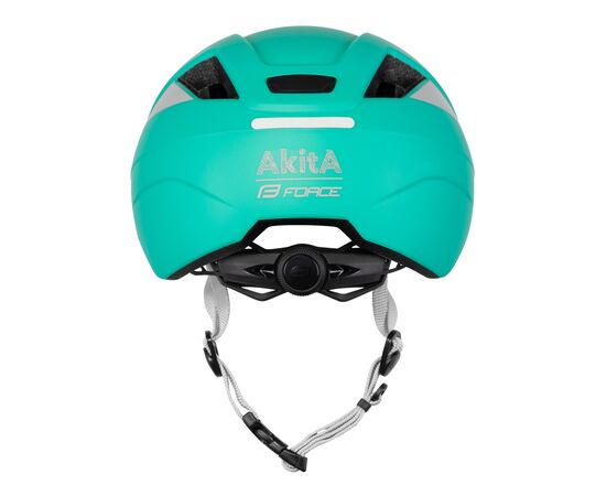 Шлем Force AKITA Junior (бирюзово-серый), Цвет: бирюзовый, Размер: 48-54, изображение 4