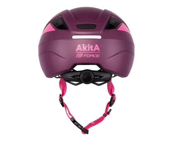 Шлем Force AKITA Junior (пурпурно-розовый), Цвет: розовый, Размер: 48-54, изображение 4