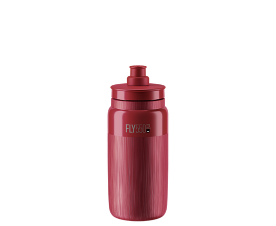 Велобутылка Elite FLY TEX 550мл (тёмно-красная), Цвет: бордовый, Объём: 550