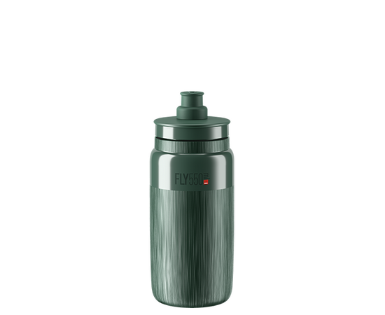 Велобутылка Elite FLY TEX 550мл (тёмно-зелёная), Цвет: хаки, Объём: 550