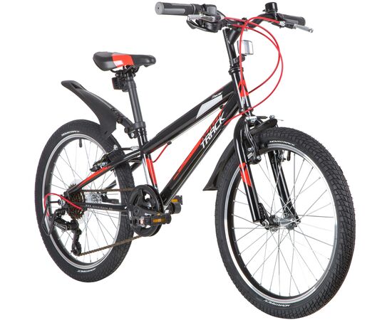 Велосипед Novatrack Racer 6.V 20" (чёрный), изображение 2