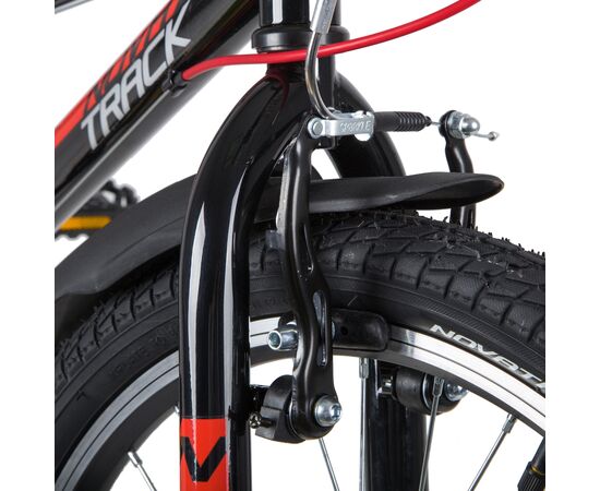 Велосипед Novatrack Racer 6.V 20" (чёрный), изображение 3