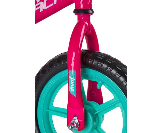 Беговел Novatrack 12" Jump (розовый), Цвет: розовый, изображение 3