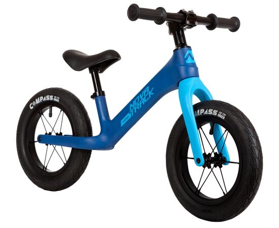 Беговел Novatrack 12" Indigo (синий), Цвет: синий, изображение 2