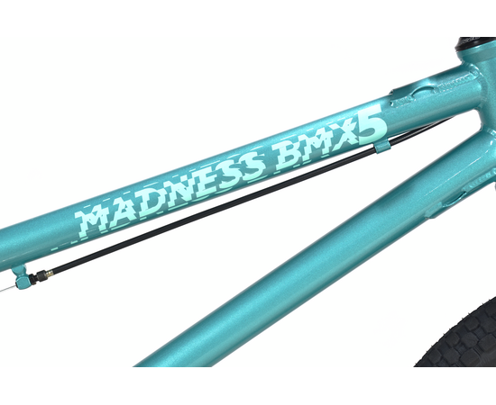 Велосипед Stark'22 Madness BMX 5 (бирюзовый/зеленый), Цвет: бирюзовый, изображение 6