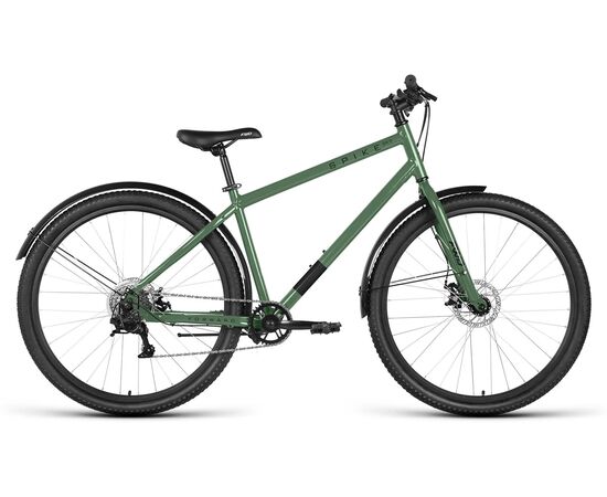 Велосипед Forward SPIKE 29 D (зеленый/черный), Цвет: зелёный, Размер рамы: 18"