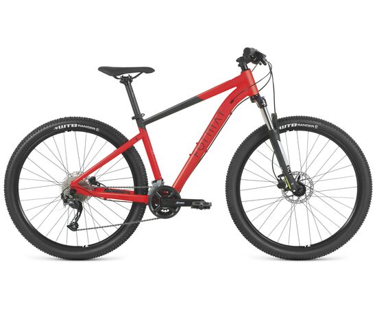 Велосипед FORMAT 1413 29 (2023, красный-мат/черный-мат), Цвет: красный, Размер рамы: L