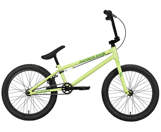 Велосипед Stark'22 Madness BMX 5 (оливковый/зеленый), Цвет: зелёный
