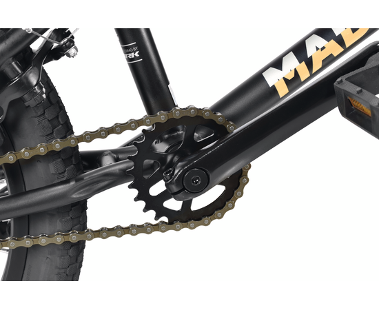 Велосипед Stark'22 Madness BMX 4 (черный/золотой), изображение 3