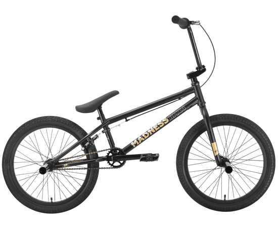 Велосипед Stark'22 Madness BMX 4 (черный/золотой)