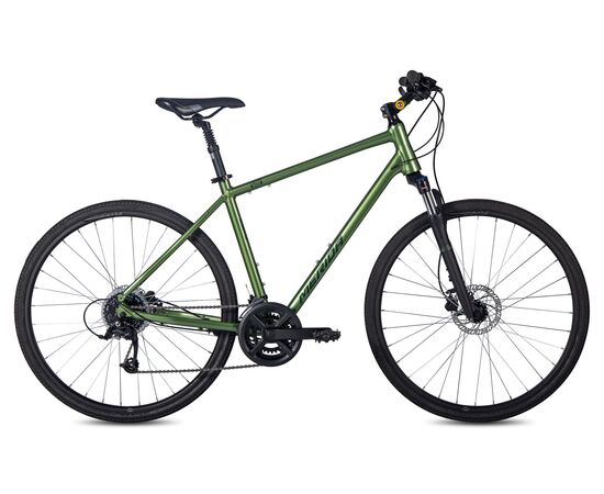 Велосипед Merida Crossway 50 (тёмно-зелёный), Цвет: зелёный, Размер рамы: L