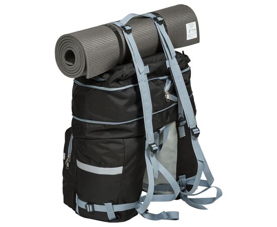 Велорюкзак на багажник (велоштаны) Course 30-50 литров (чёрный), Цвет: черный, изображение 6