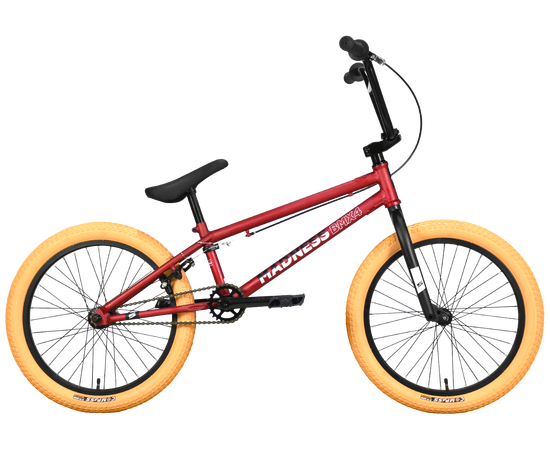 Велосипед Stark'23 Madness BMX 4 (красный/черный/кремовый)