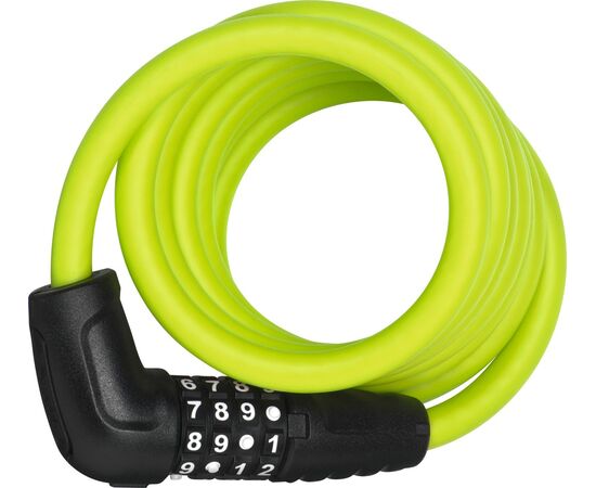 Тросовый кодовый велозамок ABUS Numero 5510C/180 см SCMU с кронштейном 05-0016562 (зелёный), Цвет: зелёный