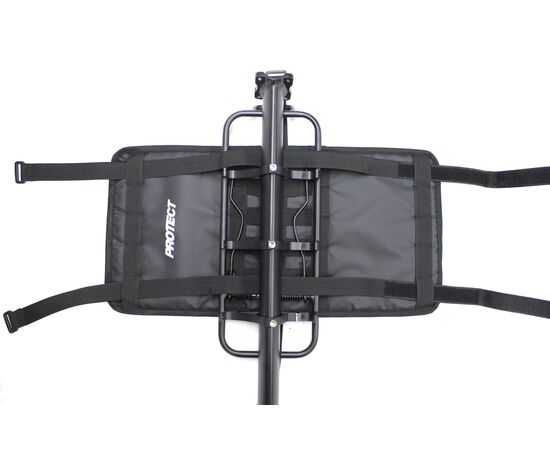 Велосумка PROTECT 555-673 на багажник (серия Bikepacking, черный), изображение 5