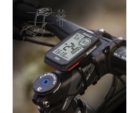 Велокомпьютер SIGMA ROX 2.0 Top-Mount (чёрный), изображение 6 Велокомпьютер SIGMA ROX 2.0 Top-Mount (чёрный), изображение 6