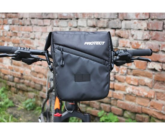 Сумка PROTECT 555-601 на руль (черный), изображение 4