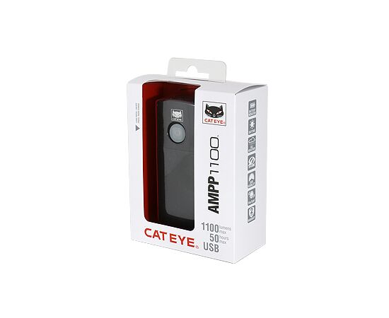 Фара передняя CAT EYE HL-EL1100RC AMPP1100 LED 8-12002084 (черный), изображение 3