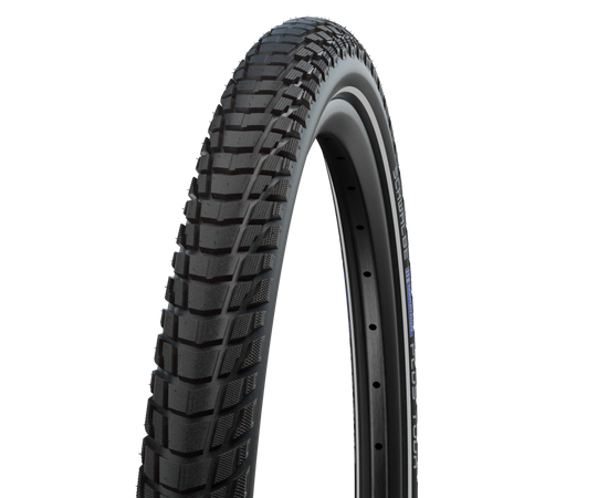 Покрышка 700x35C (37-622) Schwalbe Marathon Plus TOUR 2022 SmartGuard Black-Reflex