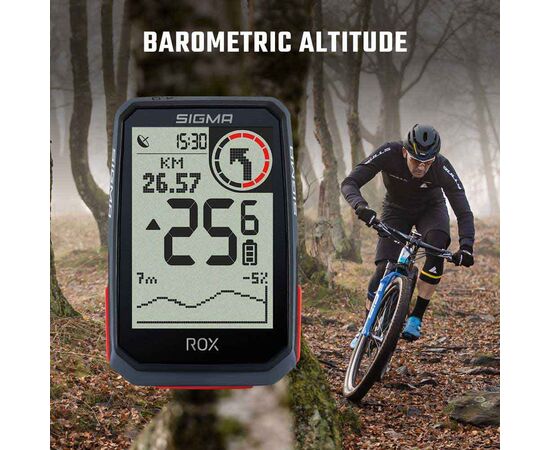 Велокомпьютер SIGMA ROX 4.0 HR Set (чёрный) с датчиком пульса, изображение 8