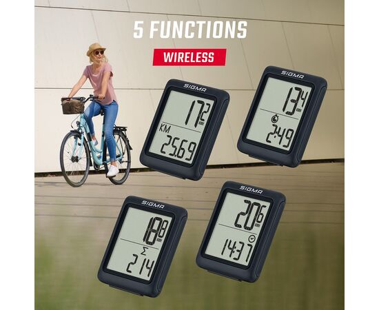 Велокомпьютер беспроводной SIGMA BC 5.0 WL ATS (чёрный), изображение 4