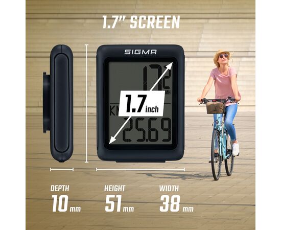 Велокомпьютер беспроводной SIGMA BC 5.0 WL ATS (чёрный), изображение 5