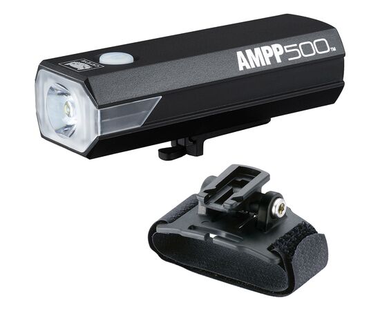 Фара передняя CAT EYE HL-EL085RC AMPP500 LED 8-12002082 (черный), изображение 2