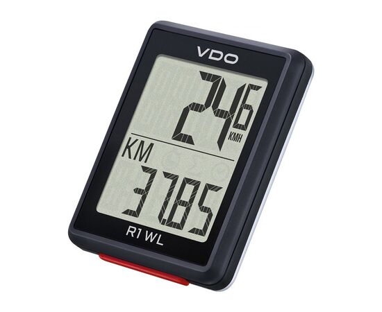 Велокомпьютер беспроводной VDO R1 WL 4-64015 (черный), изображение 2