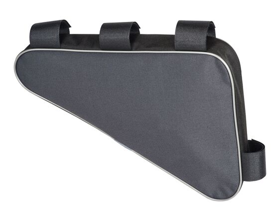 Велосумка Course подрамная большая (чёрный), Цвет: серый, изображение 3