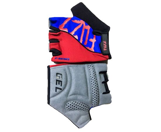 Перчатки FUZZ X-SERIES (красно-синие), Цвет: Красный, Размер: S