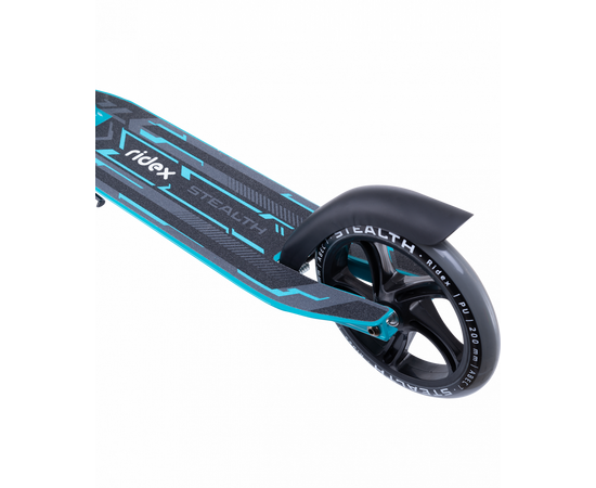 Самокат Ridex Stealth 230/200 мм (голубой), Цвет: голубой, изображение 5