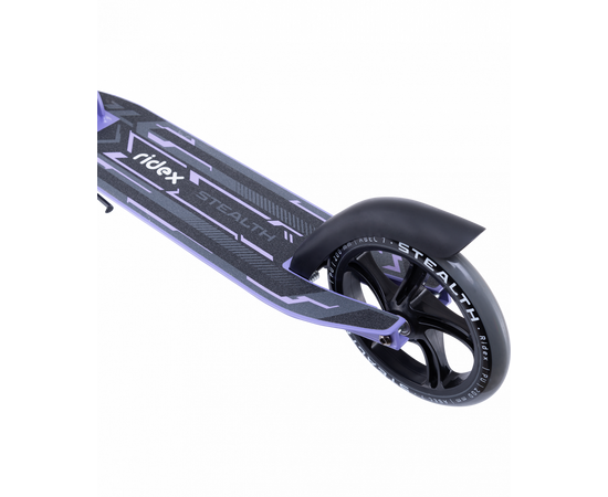 Самокат Ridex Stealth 230/200 мм (фиолетовый), Цвет: фиолетовый, изображение 5