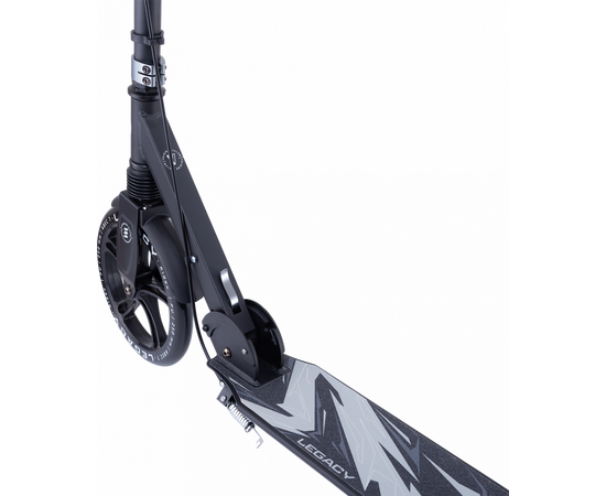 Самокат Ridex Legacy 250/200 мм (c ручным тормозом, чёрный), Цвет: черный, изображение 4