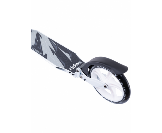 Самокат Ridex Legacy 250/200 мм (c ручным тормозом, белый), Цвет: белый, изображение 5
