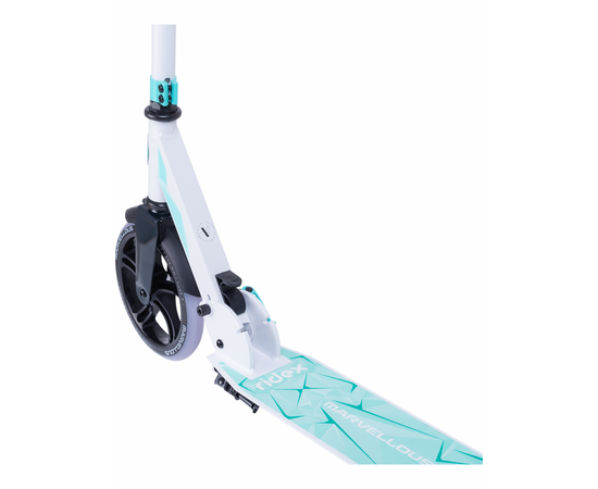 Самокат Ridex Marvellous 200 мм (белый/мятный), Цвет: зелёный, изображение 4