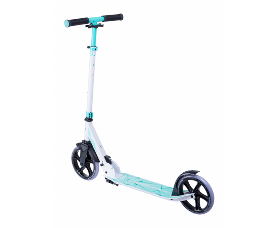 Самокат Ridex Marvellous 200 мм (белый/мятный), Цвет: зелёный, изображение 2