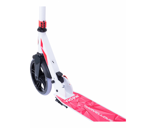 Самокат Ridex Marvellous 200 мм (белый/красный), Цвет: розовый, изображение 4