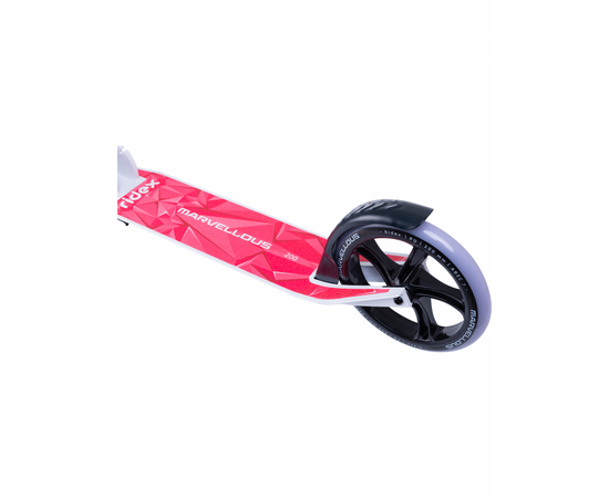 Самокат Ridex Marvellous 200 мм (белый/красный), Цвет: розовый, изображение 5