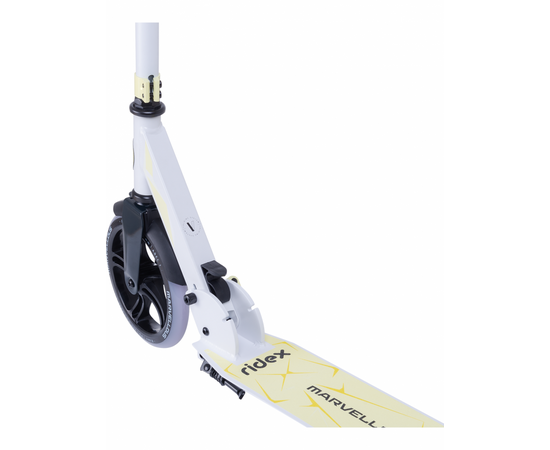 Самокат Ridex Marvellous 200 мм (белый/жёлтый), Цвет: бежевый, изображение 4