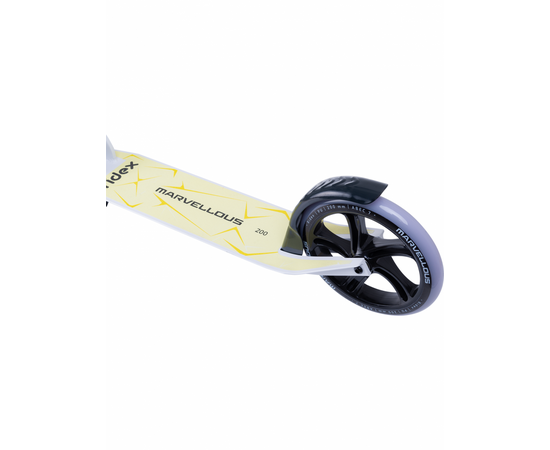 Самокат Ridex Marvellous 200 мм (белый/жёлтый), Цвет: бежевый, изображение 5