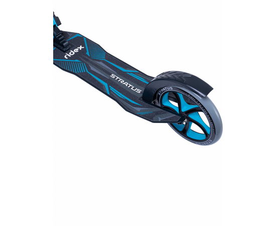 Самокат Ridex Stratus 230/200 мм (c ручным тормозом, синий), Цвет: синий, изображение 5