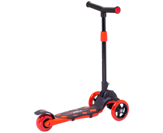 Самокат детский Ridex Robin 3D 120/90 мм (оранжевый), Цвет: оранжевый, изображение 2