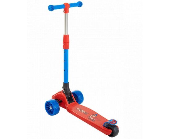Самокат 3-х колесный Ridex Juicy R 120/80 мм (красный/синий), Цвет: красный, изображение 2