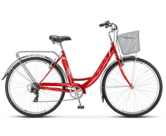 Велосипед Stels Navigator 395 28" (красный), Цвет: красный, Размер рамы: 20"
